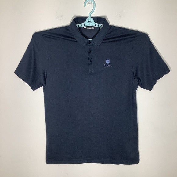 Travis Mathew Mens‎ Short Sleeve Golf Polo Shirt Blue Size XL - Picture 2 of 7